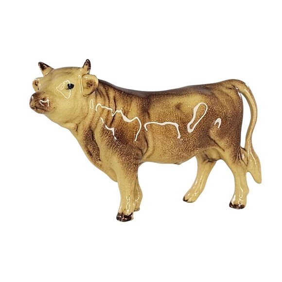 Hagen Renaker Jersey Bull Cow Miniature Figurine